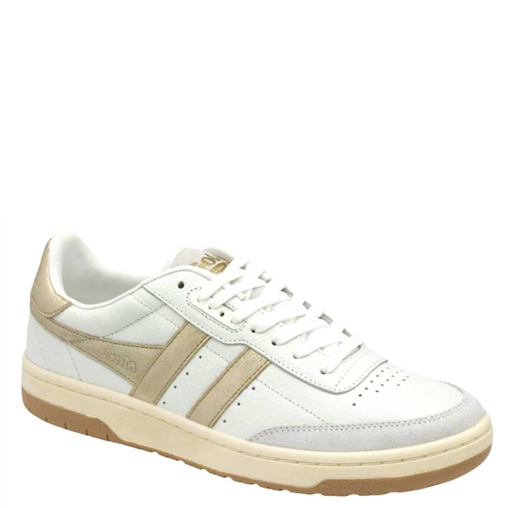 GOLA falcon mirror shoes in white/gold